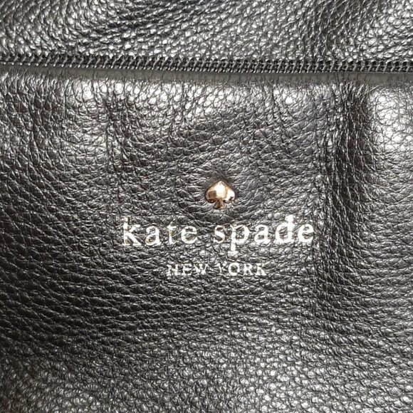 Kate Spade BLACK Purse WITH Matching Wallet SET - Picture 3 of 14